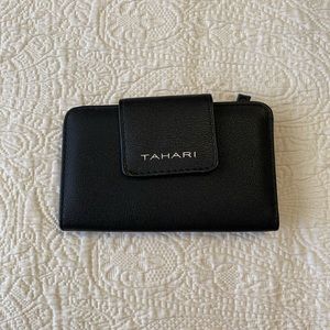 Tahari black wallet